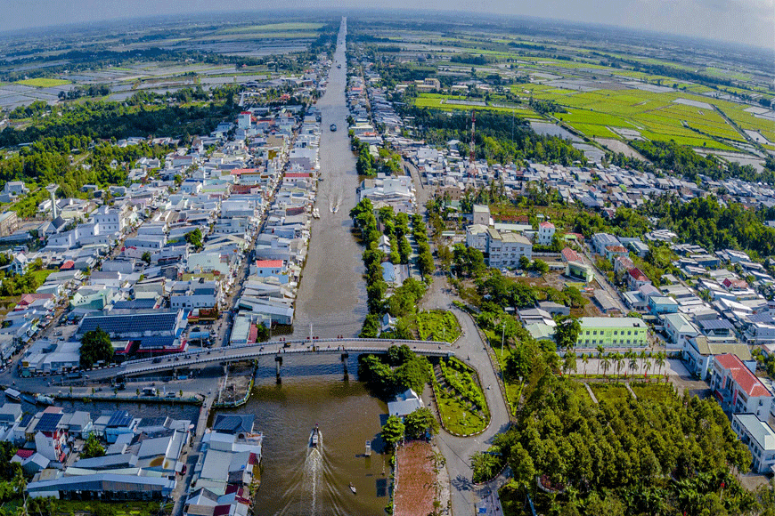 Vẻ đẹp yên bình của mảnh đất Kiên Giang. Ảnh: sưu tầm