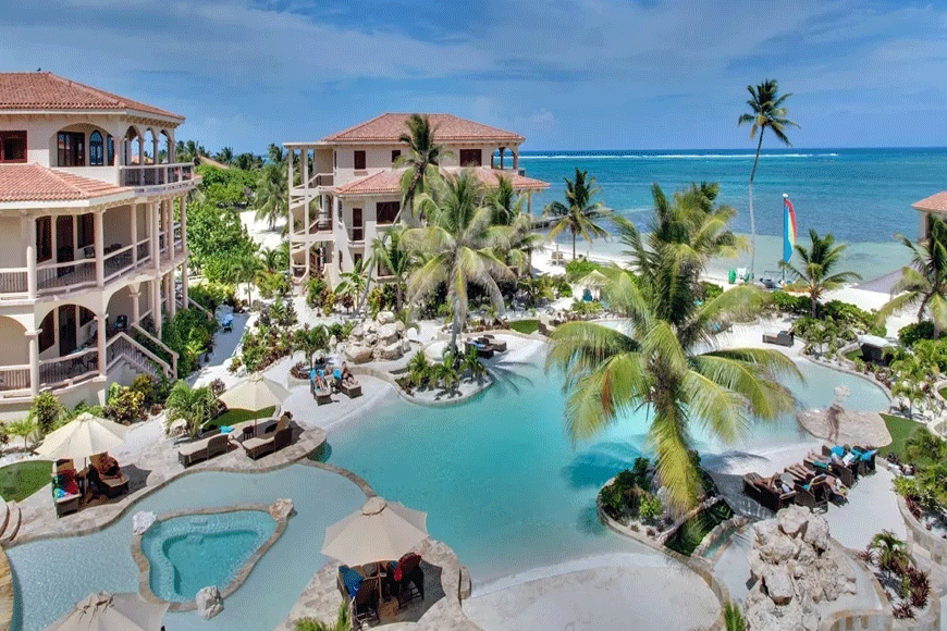 View biển xịn sò của Coco Beach Resort. Ảnh: sưu tầm