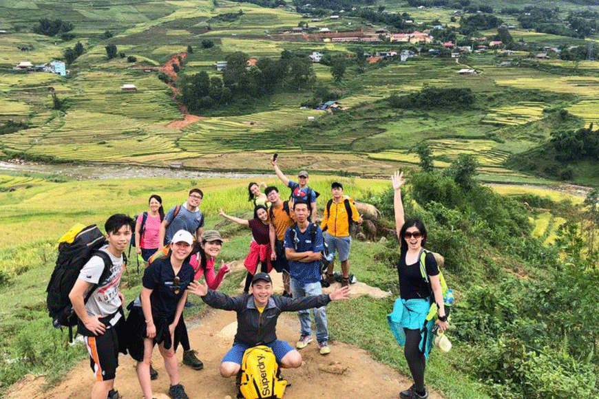 Trekking chinh phục mọi chặng đường Sapa. Ảnh: sưu tầm