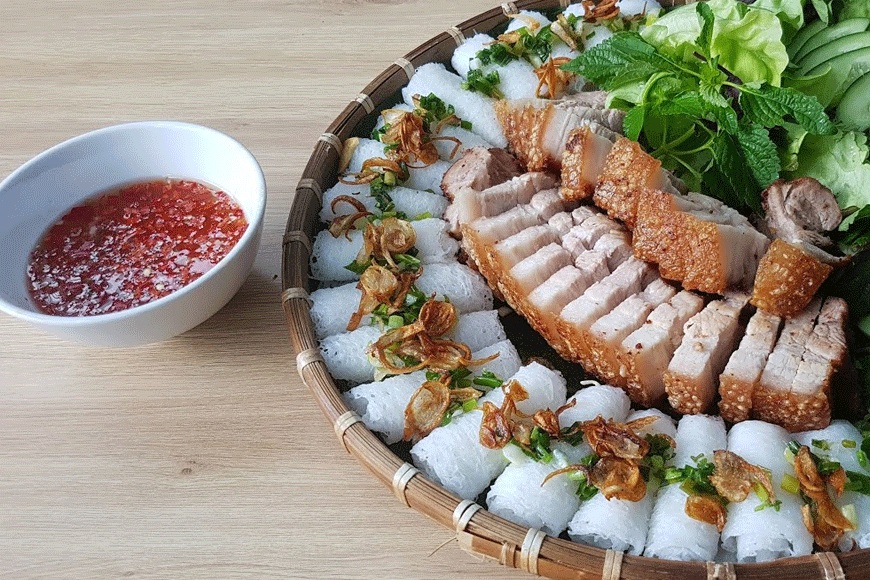 Bánh hỏi heo quay Sài Gòn. Ảnh: sưu tầm