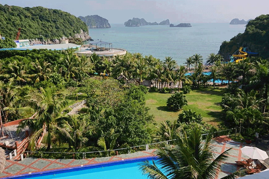 View biển của Cat Ba Island Resort & Spa. Ảnh: sưu tầm