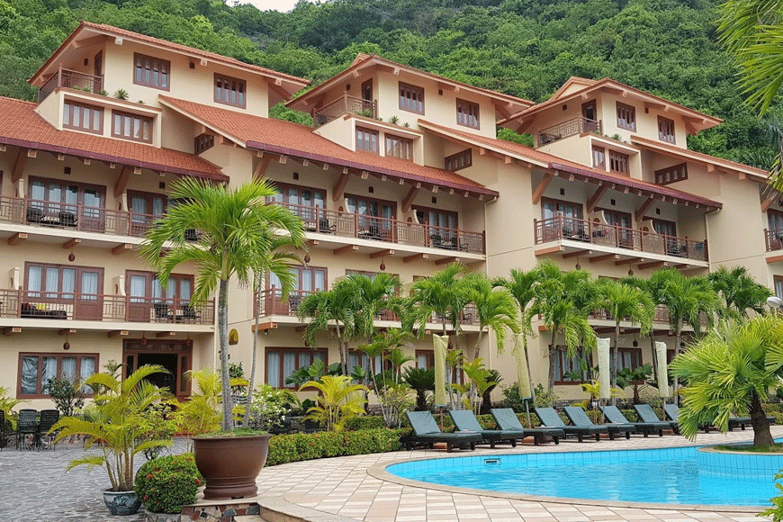 Cát Bà Sunrise Resort. Ảnh: sưu tầm