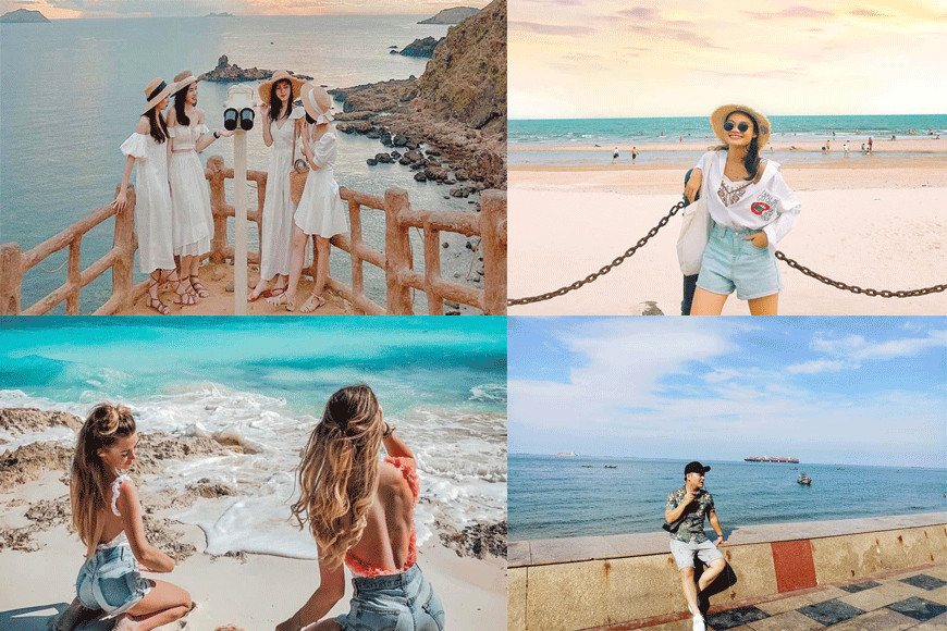 Trang phục đi biển phù hợp. Ảnh: sưu tầm