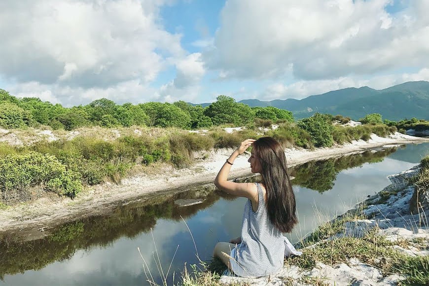 dong song doi bo cat trang