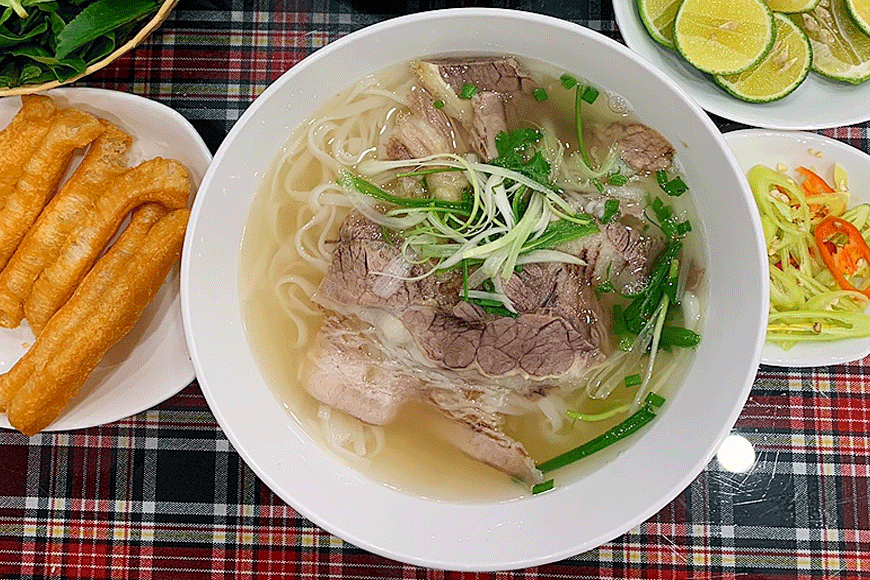 Phở bò Hà Nội. Ảnh: sưu tầm