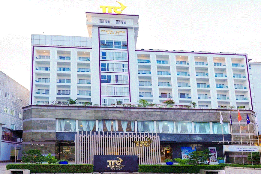 TTC Hotel Can Tho - địa điểm lưu trú chất lượng. Ảnh: sưu tầm