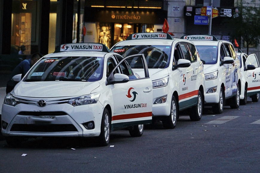 Taxi Vinasun Cần Thơ. Ảnh: sưu tầm