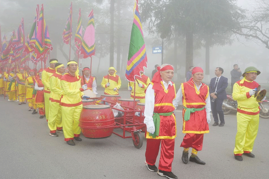 Lễ hội truyền thống hàng năm. Ảnh: sưu tầm