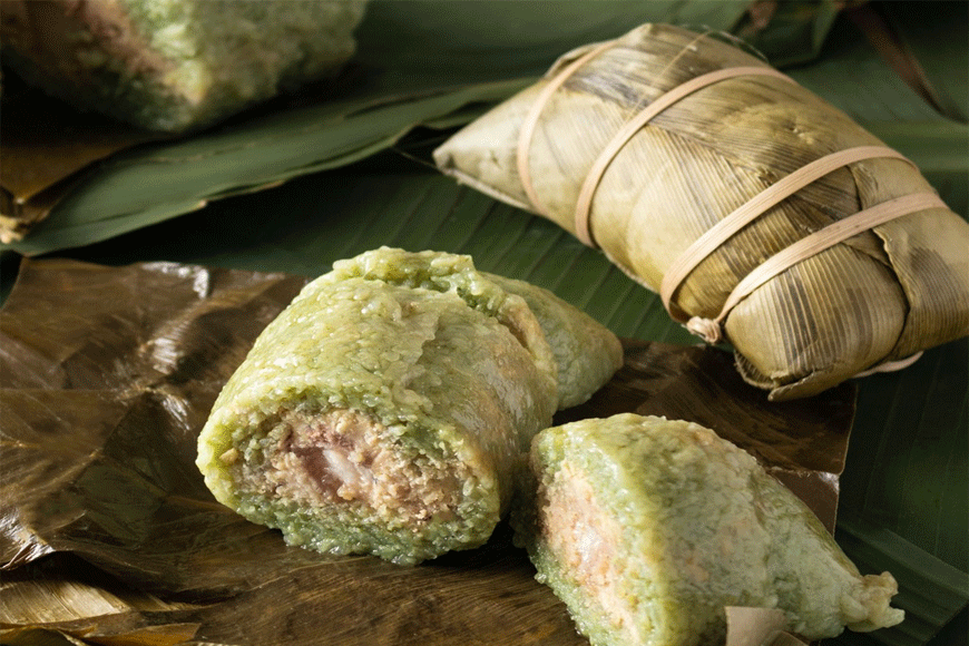 Bánh chưng gù Hà Giang. Ảnh: sưu tầm