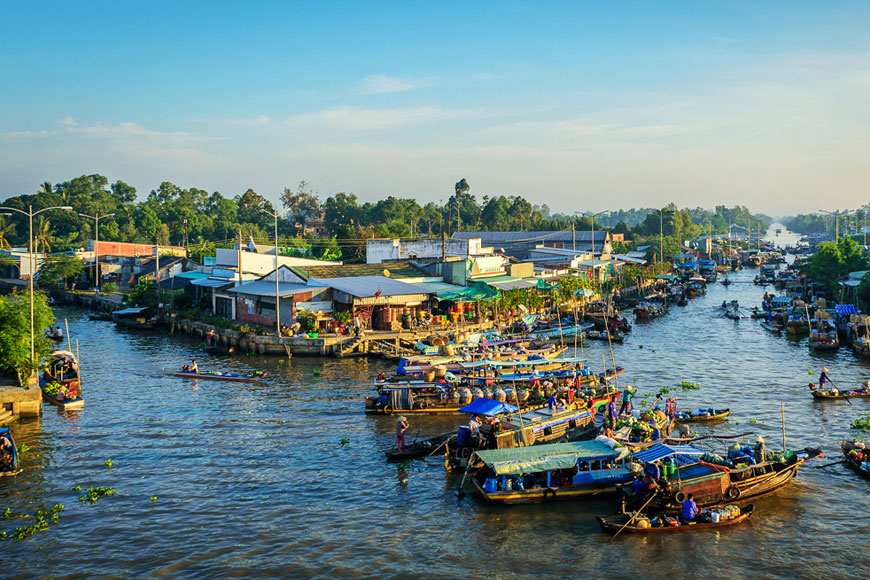 Chợ Nổi Ngã Năm