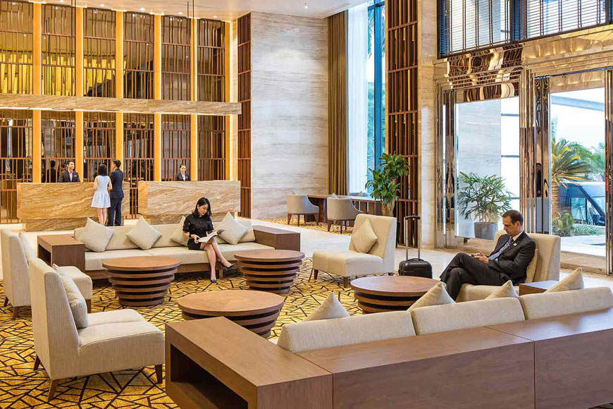 Không gian khách sạn Wyndham. Ảnh: Sưu tầm 