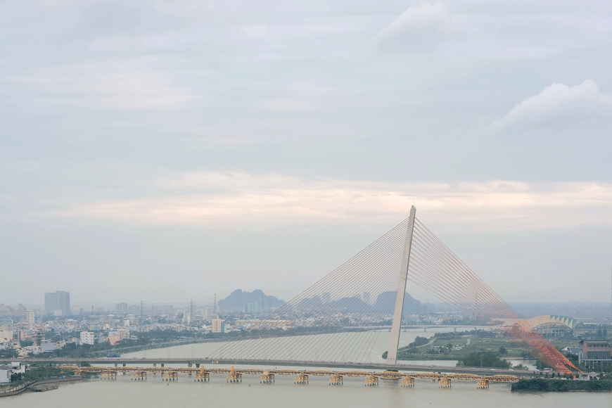 Cầu Trần Thị Lý Đà Nẵng. Ảnh: sưu tầm