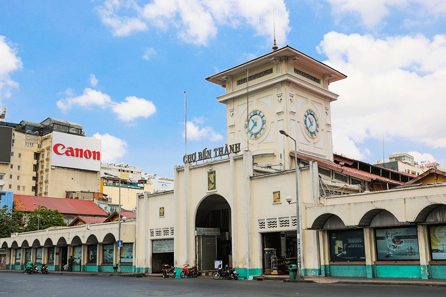 Trải nghiệm chợ Bến Thành. Ảnh: sưu tầm