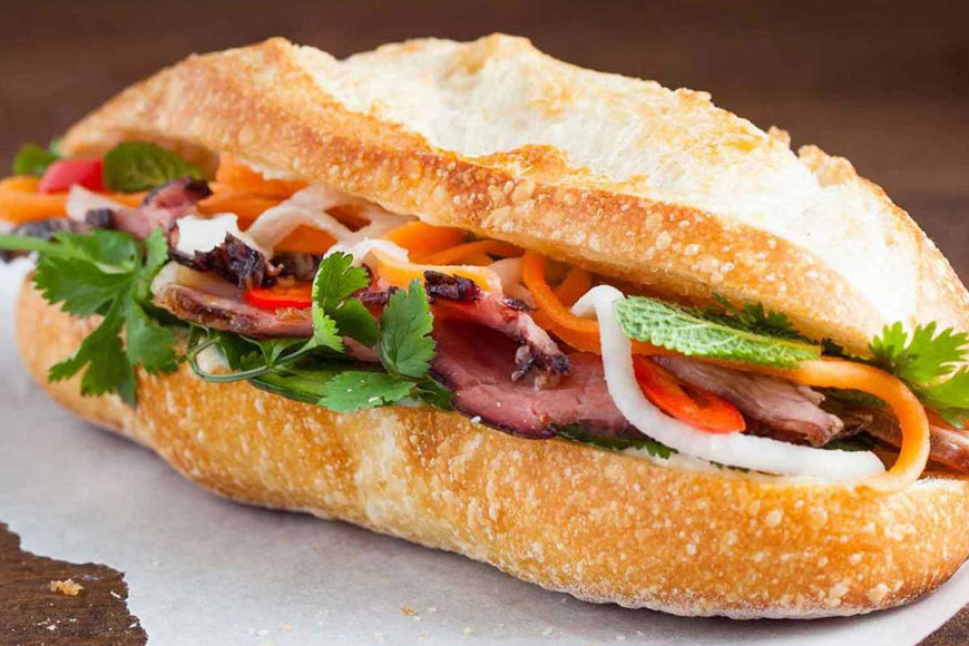 Bánh mì Sài Gòn. Ảnh: Sưu tầm 