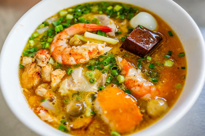 Món bánh canh. Ảnh: Sưu tầm 