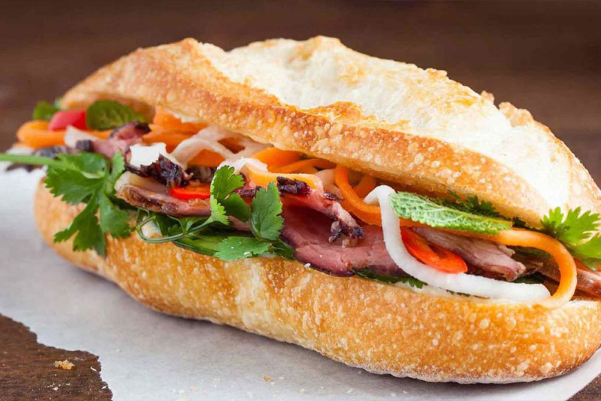 Bánh mì Sài Gòn. Ảnh: Sưu tầm 