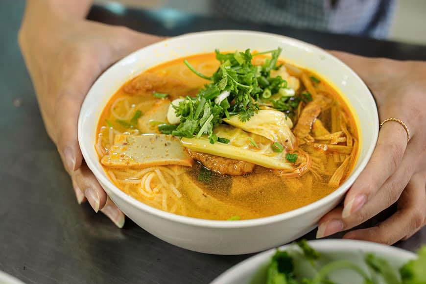 Bún chả cá. Ảnh: Sưu tầm 