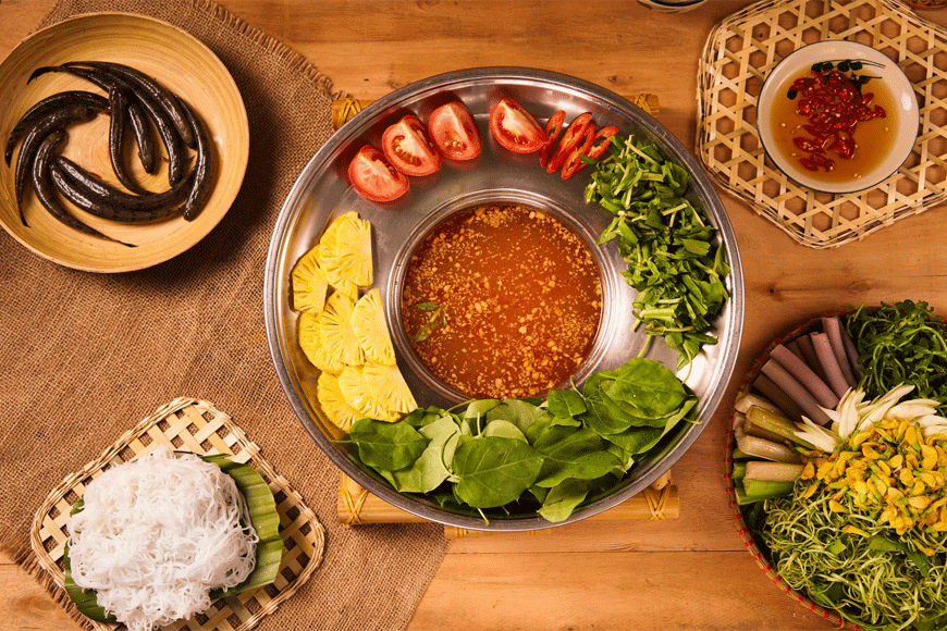 Món lẩu thơm ngon, tròn vị. Ảnh: sưu tầm