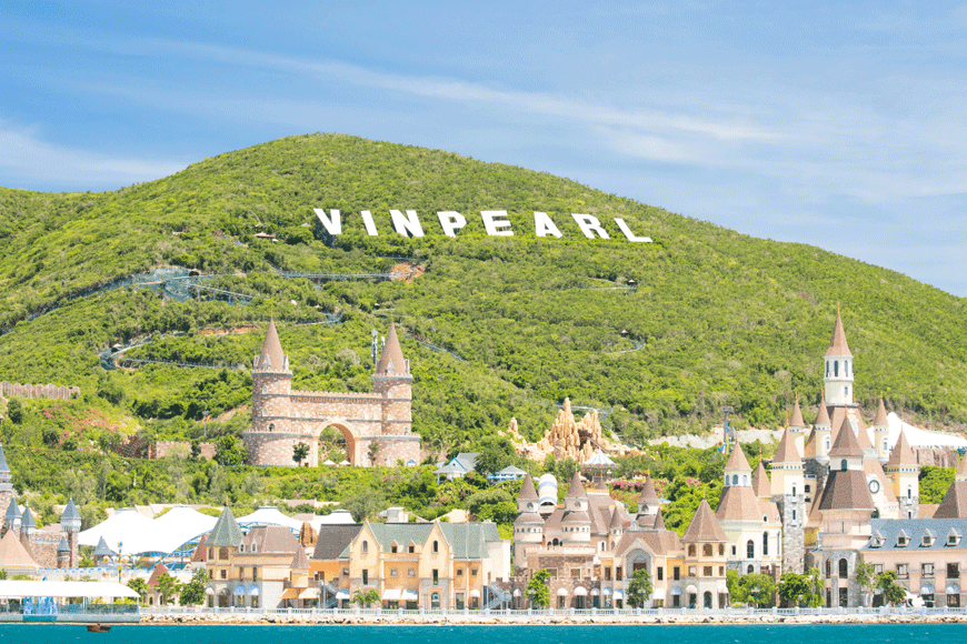 Lạc vào thế giới cổ tích tại Vinpearl Nha Trang. Ảnh: sưu tầm