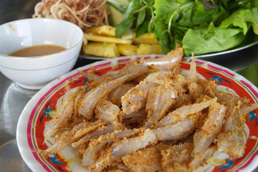 Gỏi cá mai tươi ngon. Ảnh: sưu tầm