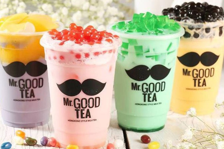 Hương vị trà sữa Mr Good Tea ở Quảng Bình thơm ngon. Ảnh: Sưu tầm 