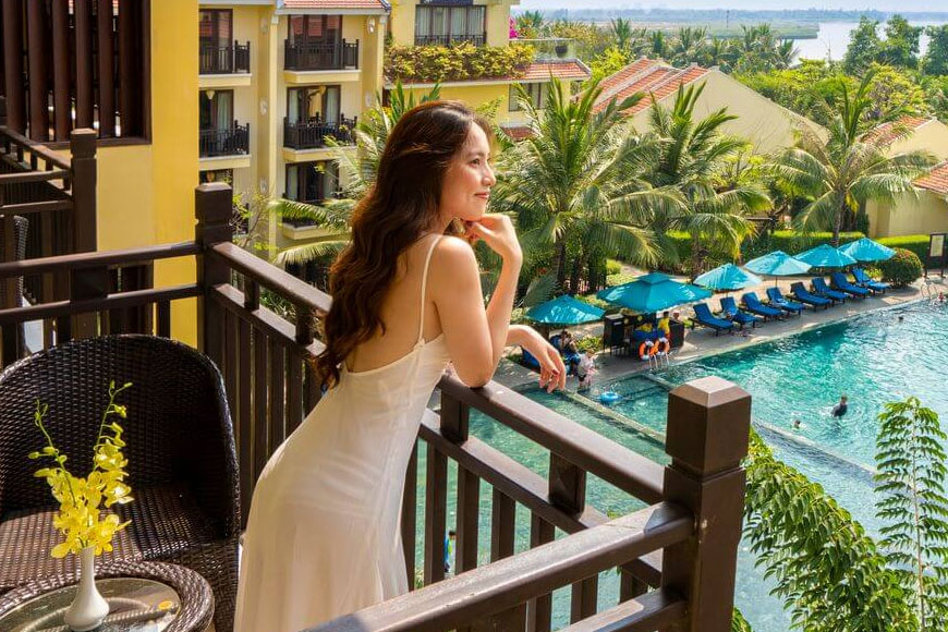 Tầm view đẹp tại resort. Ảnh: Sưu tầm 