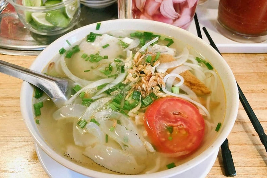 Phở sứa Quảng Bình. Ảnh: Sưu tầm 