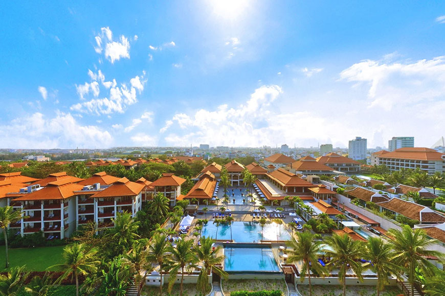 Furama resort là một trong những nơi lưu trú đẳng cấp tại Đà Nẵng. Ảnh: Sưu tầm 