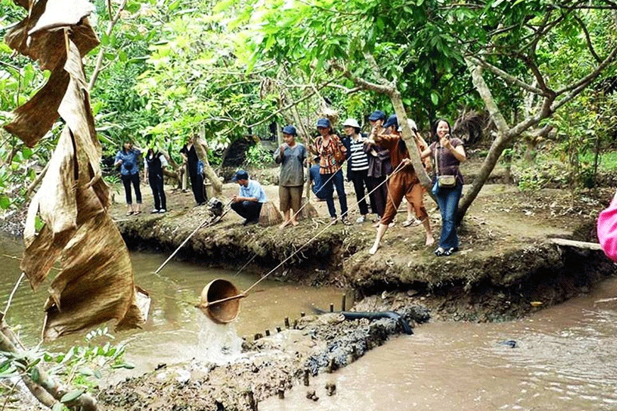 Lưu ý khi tới tham quan cù lao Thới Sơn. Ảnh: sưu tầm