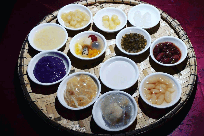 Đa dạng các loại chè. Ảnh: sưu tầm