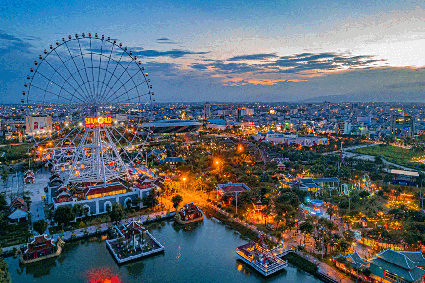 Asia Park - Công viên châu Á. Ảnh: sưu tầm