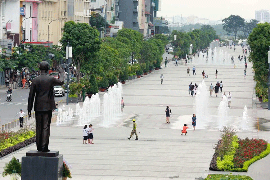 Không gian lý tưởng để chụp ảnh kỉ niệm. Ảnh: sưu tầm