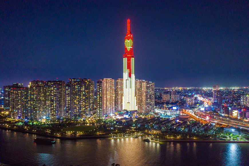 Landmark 81. Ảnh: sưu tầm