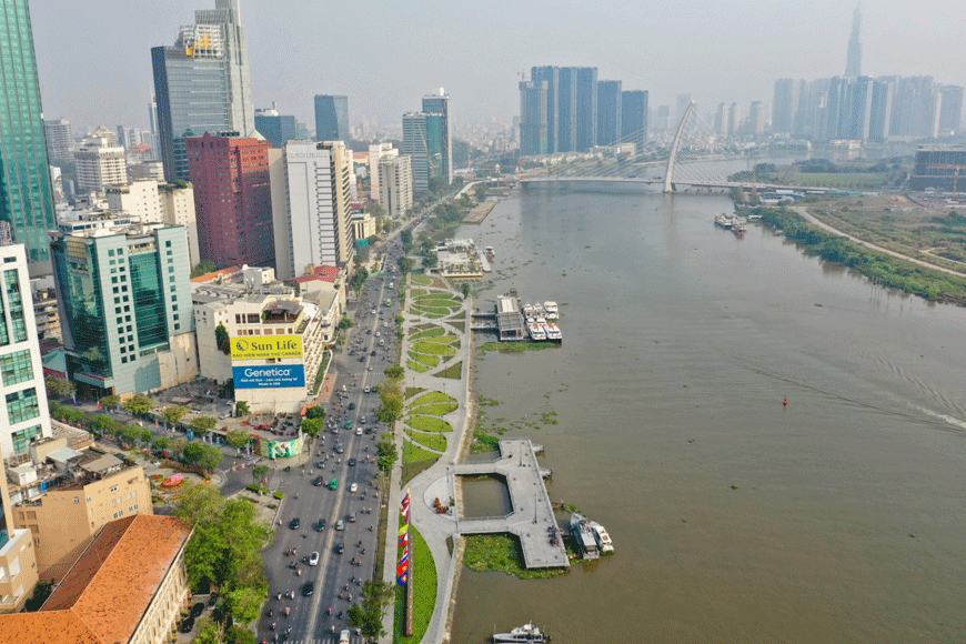 Bến Bạch Đằng. Ảnh: sưu tầm