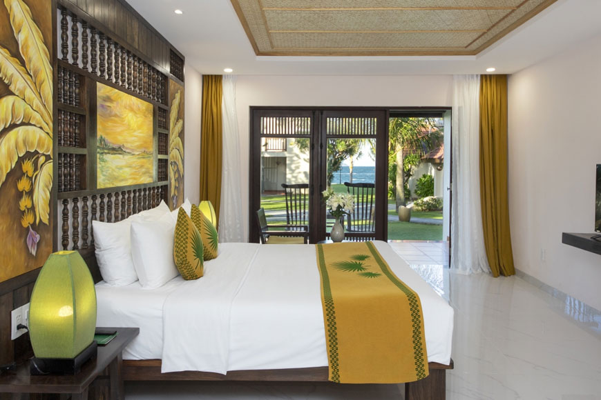 Hệ thống phòng nghỉ hiện đại ở resort. Ảnh: Sưu tầm 