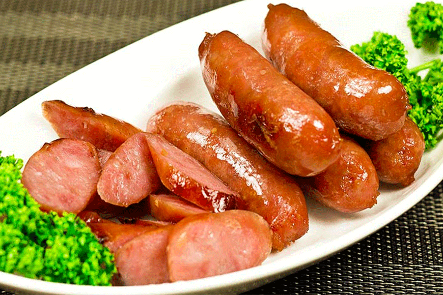 Lạp xưởng Sóc Trăng thơm ngon. Ảnh: sưu tầm