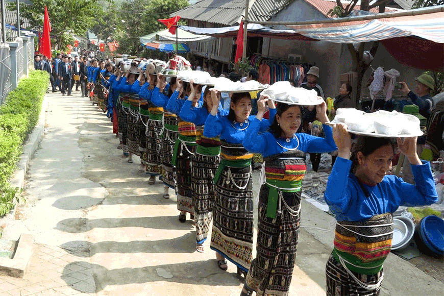 Giới thiệu về lễ hội Mường Xia. Ảnh: sưu tầm