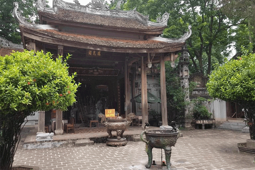Về thăm đền Chử Đồng Tử. Ảnh: sưu tầm