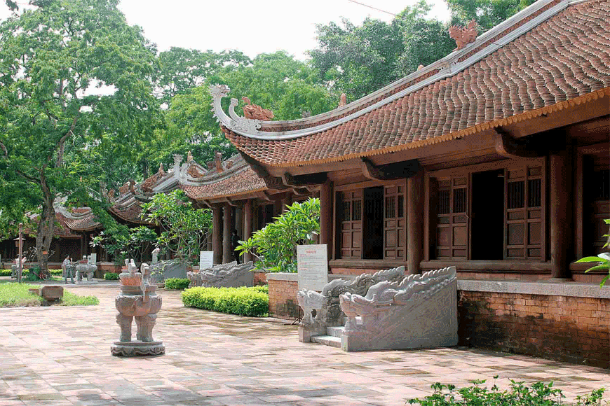 Về thăm Lam Kinh. Ảnh: sưu tầm
