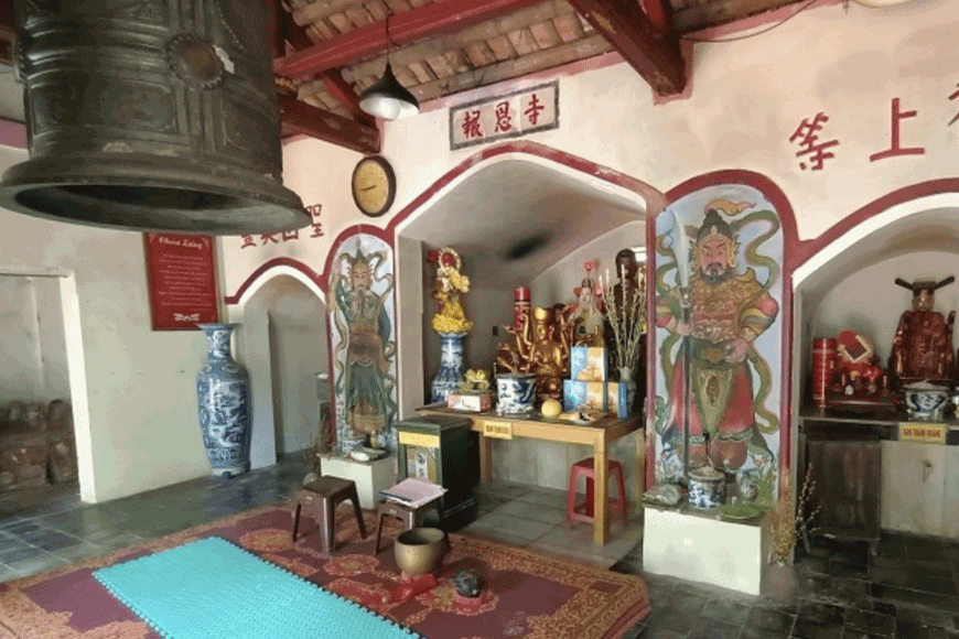 Ngôi chùa cổ tại Thanh Hóa. Ảnh: sưu tầm