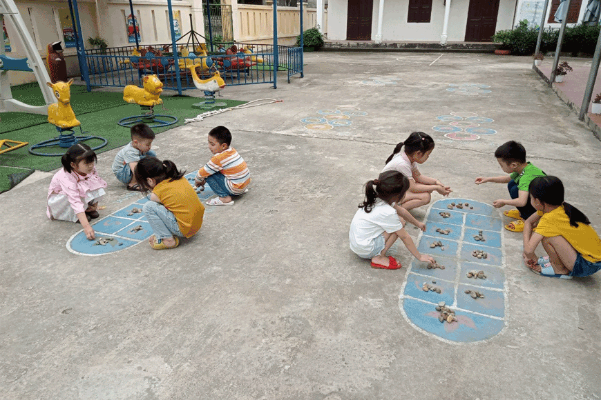 Trò chơi gắn liền tuổi thơ của bao người. Ảnh: sưu tầm