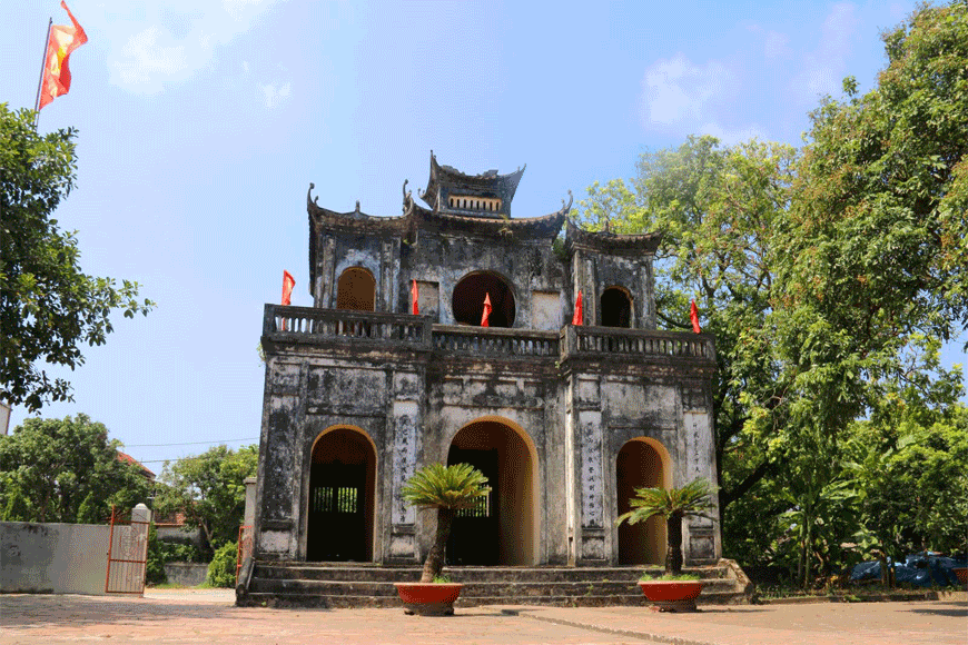 Văn Miếu Xích Đằng cùng những giá trị văn hóa đáng quý. Ảnh: sưu tầm