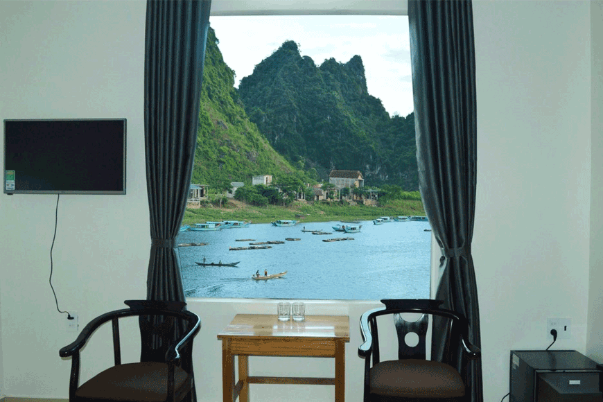 View nghỉ dưỡng giữa núi rừng. Ảnh: sưu tầm