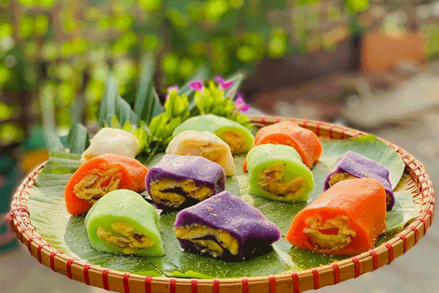 Bánh dày làng Gàu Hưng Yên. Ảnh: sưu tầm