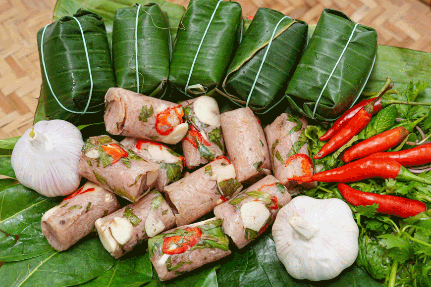 Đặc sản Thanh Hóa hấp dẫn. Ảnh: sưu tầm