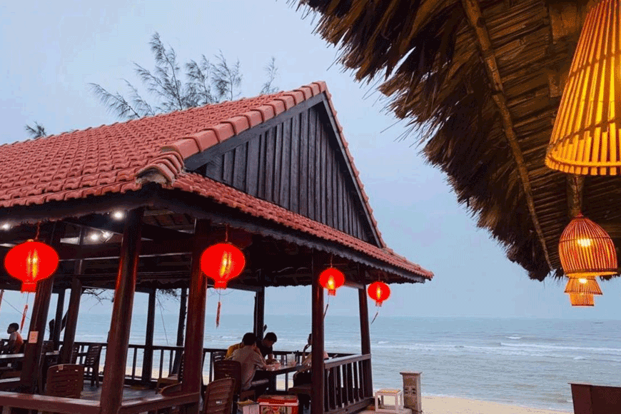 Nghỉ dưỡng bên bờ biển. Ảnh: sưu tầm