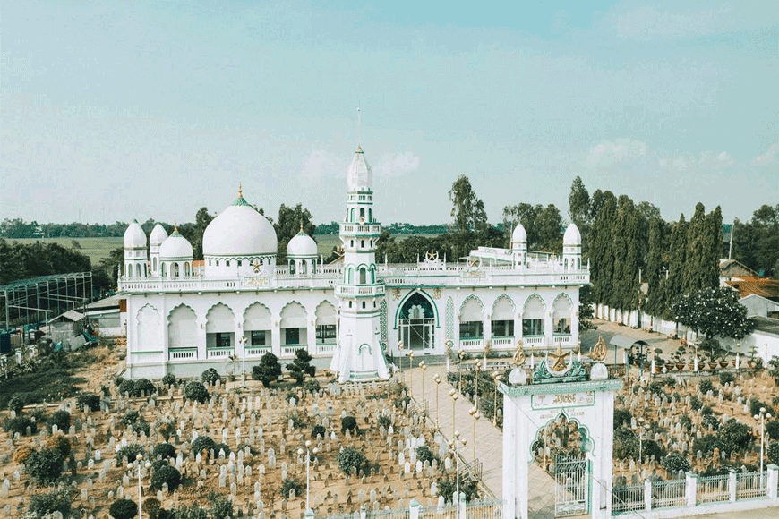 Nét đẹp Thánh đường Masjid Al-Ehsan. Ảnh: sưu tầm