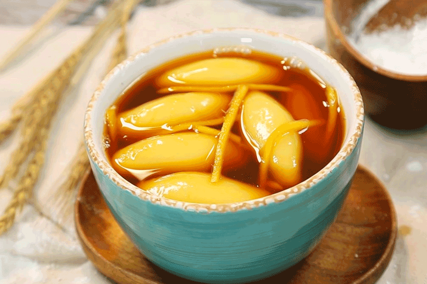 Bánh trùng mật mía hấp dẫn. Ảnh: sưu tầm