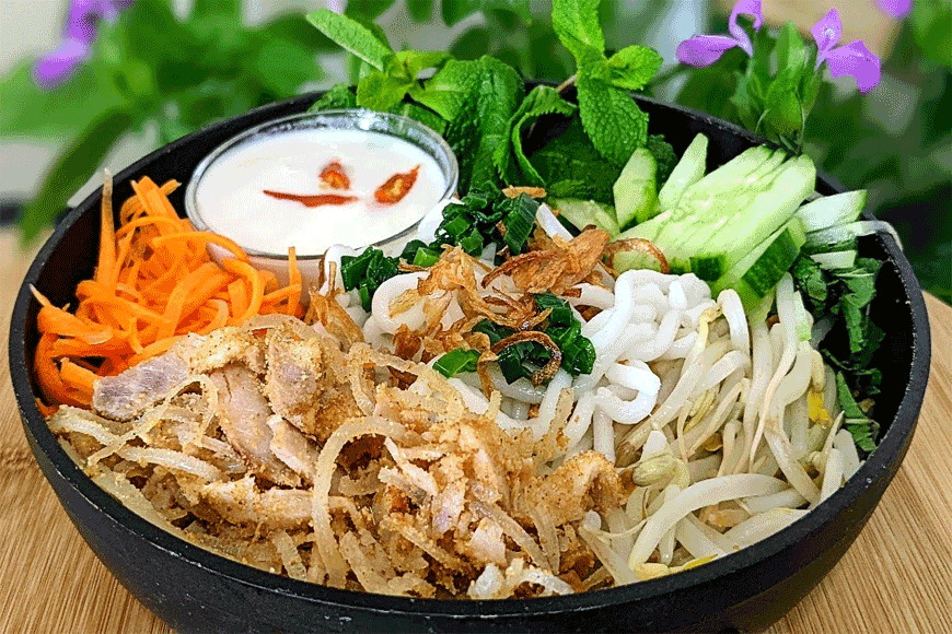 Sợi bánh tằm bì thường thấy. Ảnh: sưu tầm