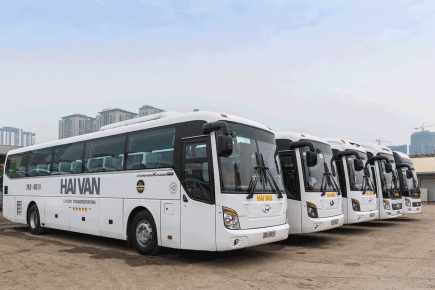 Phương tiện di chuyển tới Vĩnh Phúc. Ảnh: sưu tầm